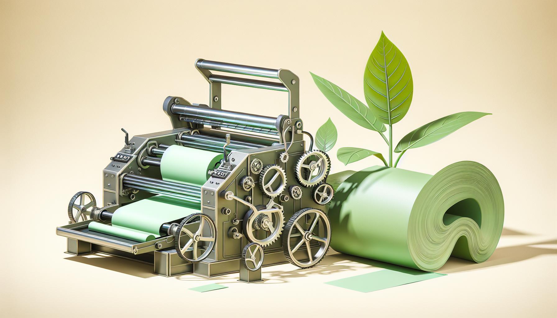 grafika: druk na materialach biodegradowalnych